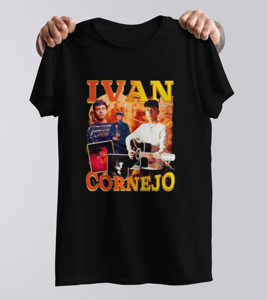 Ivan Cornejo Vintage Music Collage T-Shirt
