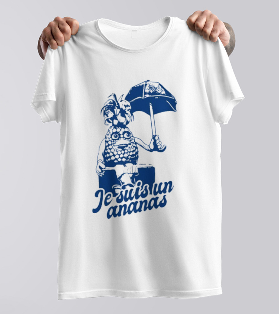Je Suis Un Ananas Avec Parapluie Et Personnage Humoristique T-Shirt