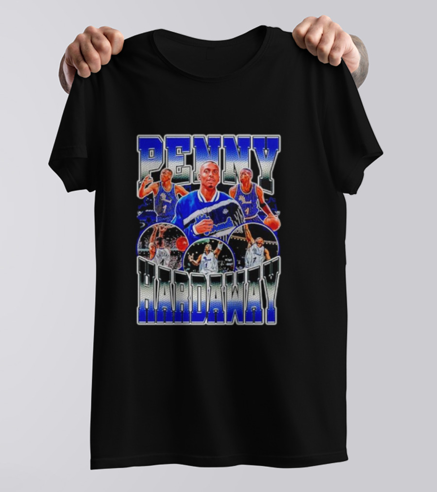 Penny Hardaway Orlando Magic Basketball Legend Retro Collection T-Shirt
