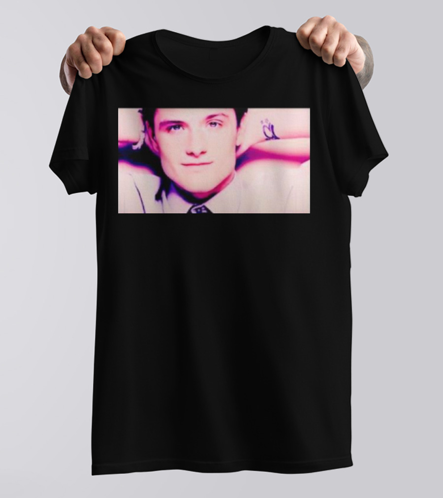 Josh Hutcherson Whistle Iconic Pose T-Shirt