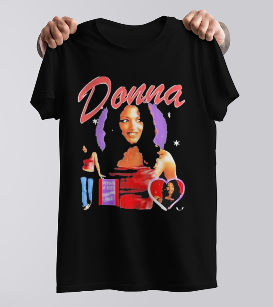 Donna Pimps N Hos Double Single T-Shirt
