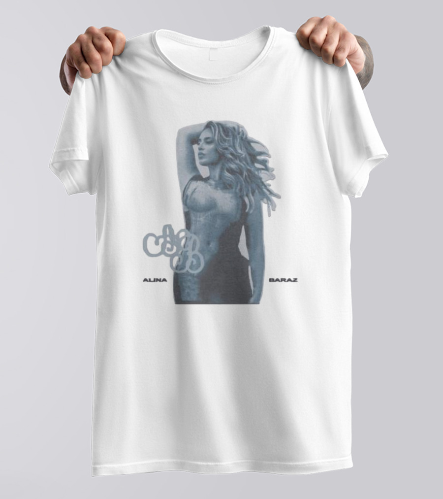 Alina Baraz Blue CBGB Photo T-Shirt
