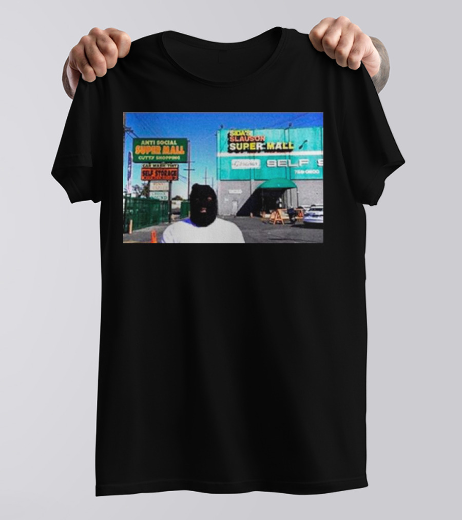 Slauson Super Mall Anti Social Super Mall Self Storage T-Shirt