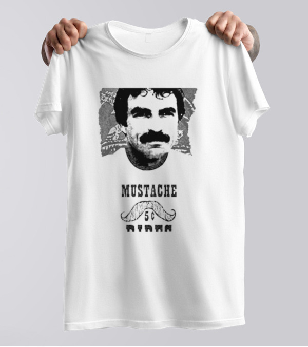 Mustache Rides 5 Cents Tom Selleck T-Shirt