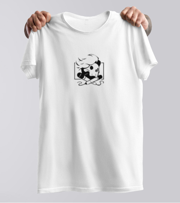 Rustage Iconic Skull And Crossbones T-Shirt