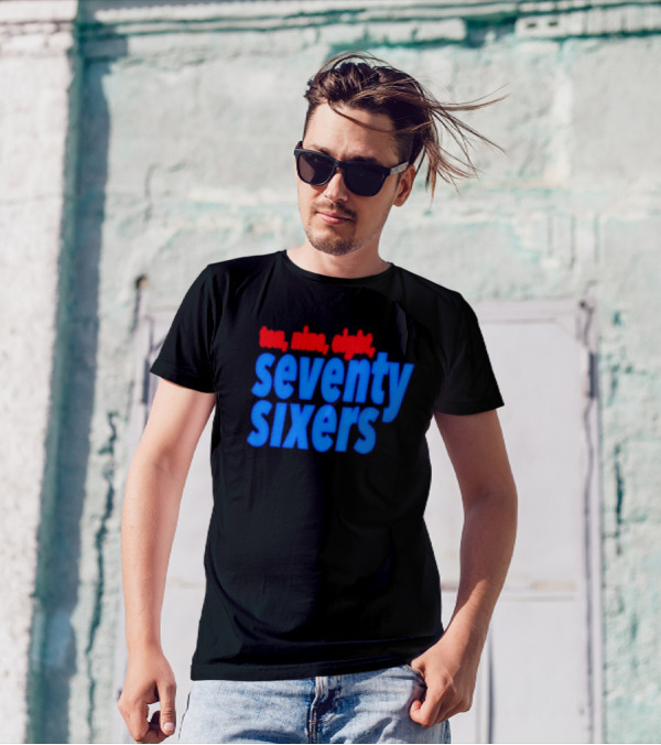 Ten Nine Eight Seventy Sixers T-Shirt