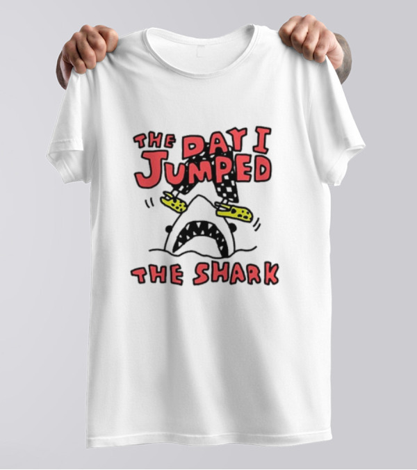 The Day I Jumped The Shark With Diving Fins T-Shirt