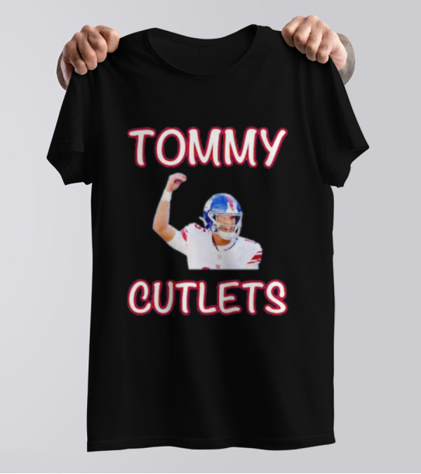 TOMMY CUTLETS Football Player Gesture T-Shirt