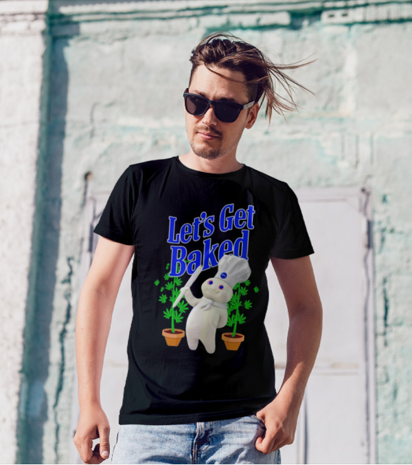 Let's Get Baked Weed Chef Doughboy T-Shirt