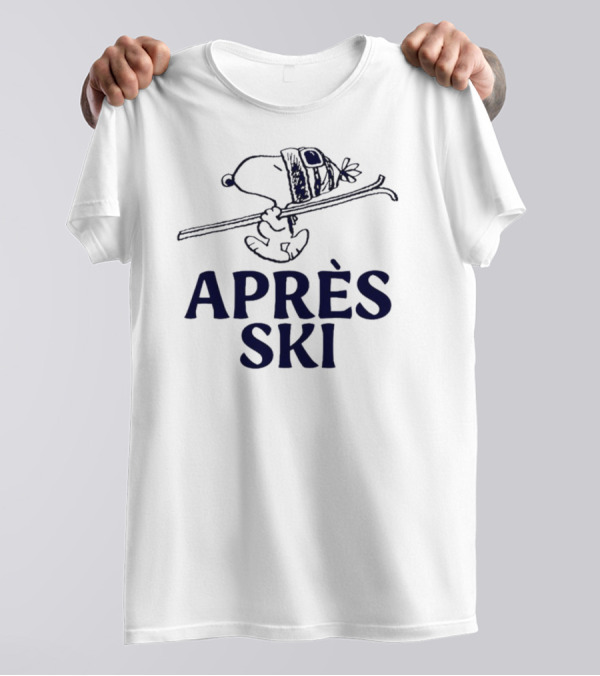 Snoopy Après Ski Winter Fun T-Shirt