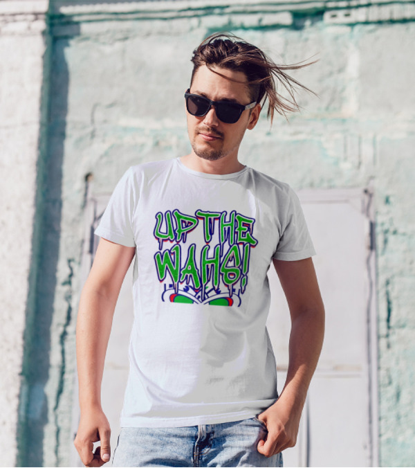 Up The Wahs NZ Warriors Rugby League Fan Supporter's T-Shirt