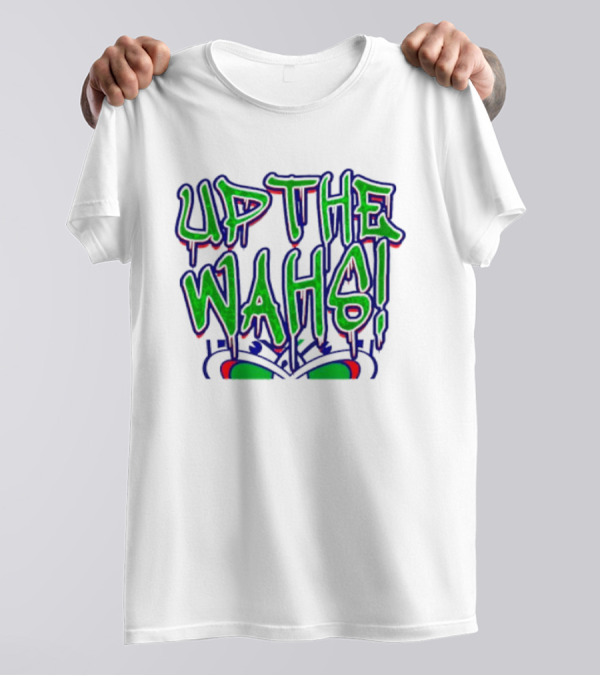 Up The Wahs NZ Warriors Rugby League Fan Supporter's T-Shirt