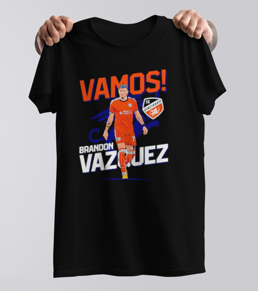 VAMOS Brandon Vazquez FC Cincinnati T-Shirt