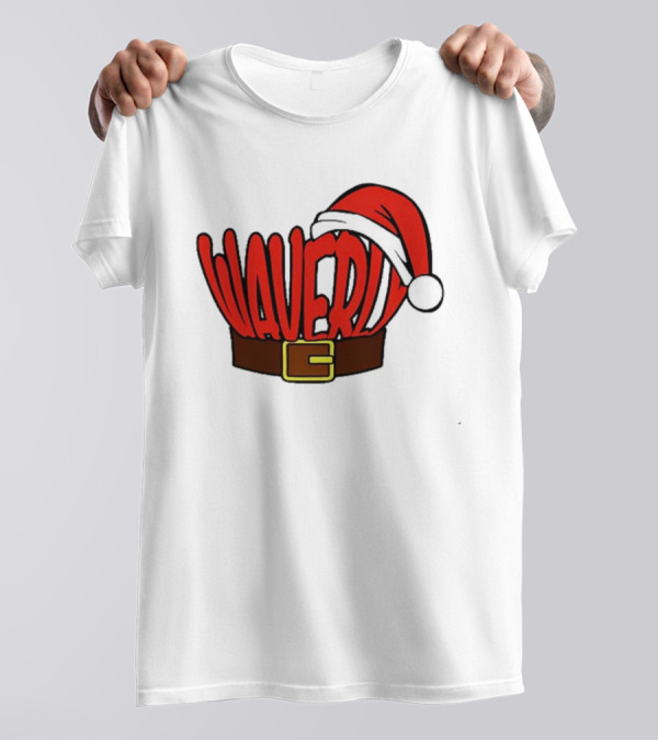 Waverly Christmas Santa Hat With Belt T-Shirt