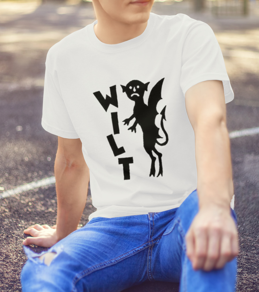 Wilt Demon Graphic Black T-Shirt