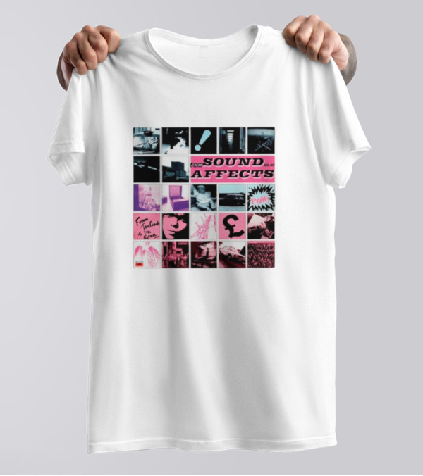 The Jam Sound Affects Album Collage Pop T-Shirt