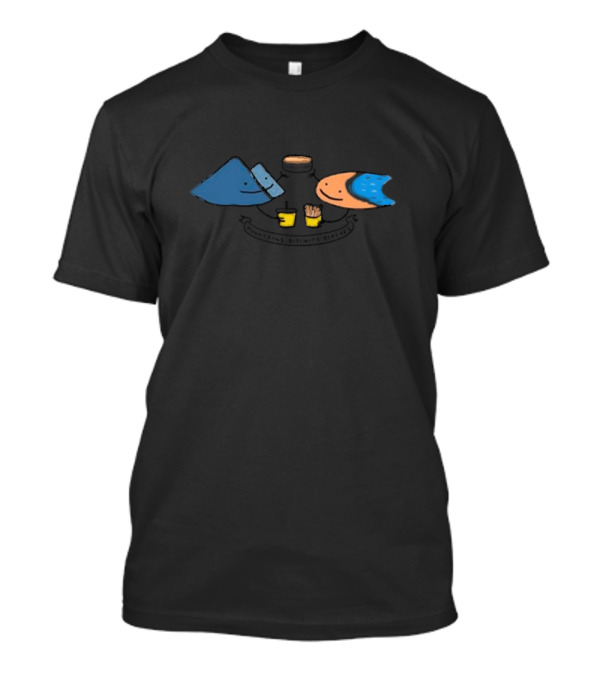 North Carolina Mountains Beaches Biscuits Smiling Faces T-Shirt