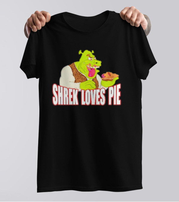 Shrek Loves Pie Ogre Eating T-Shirt
