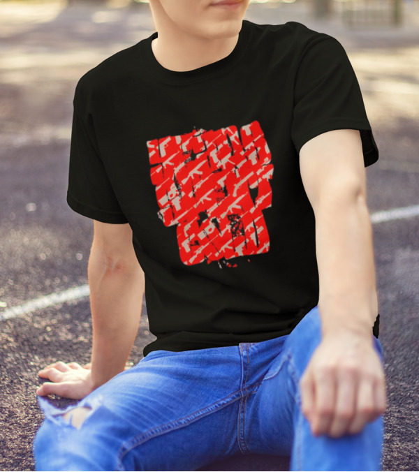 Years Spent Cold Red Camouflage Rifles T-Shirt