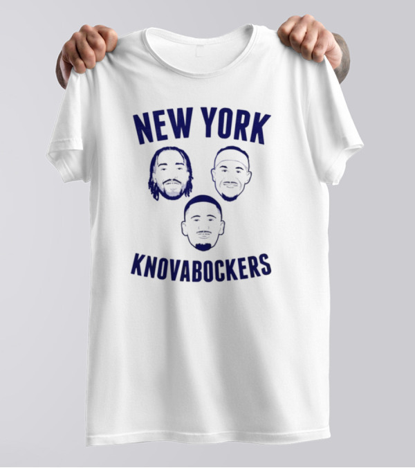 New York Knovabockers With Trio Faces T-Shirt