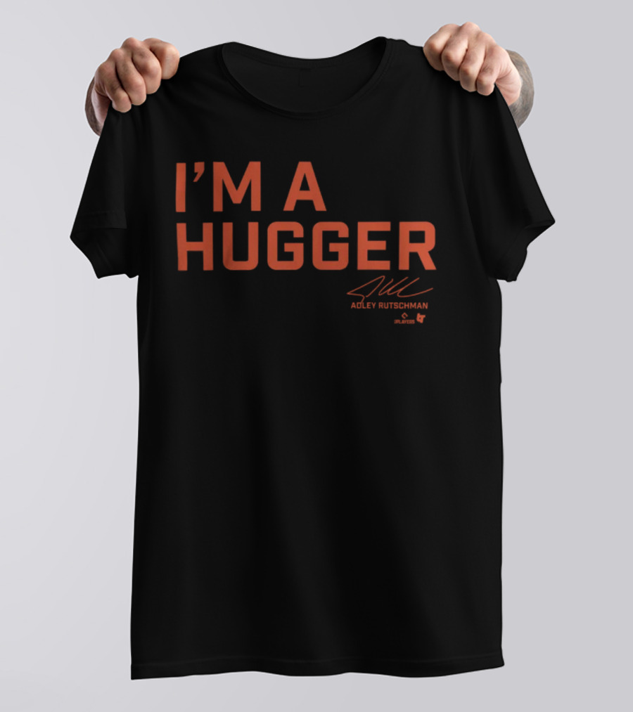 I'm A Hugger Adley Rutschman MLBPA Baltimore T-Shirt