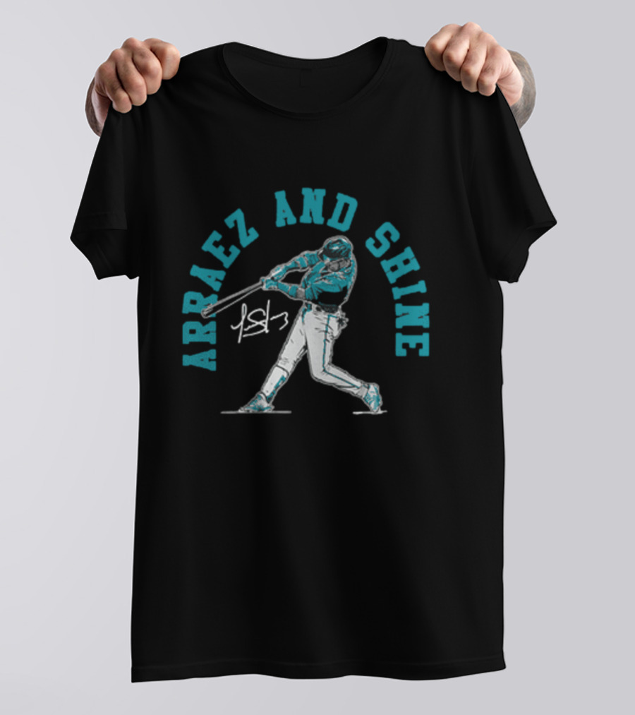 Arraez And Shine Baseball Miami T-Shirt