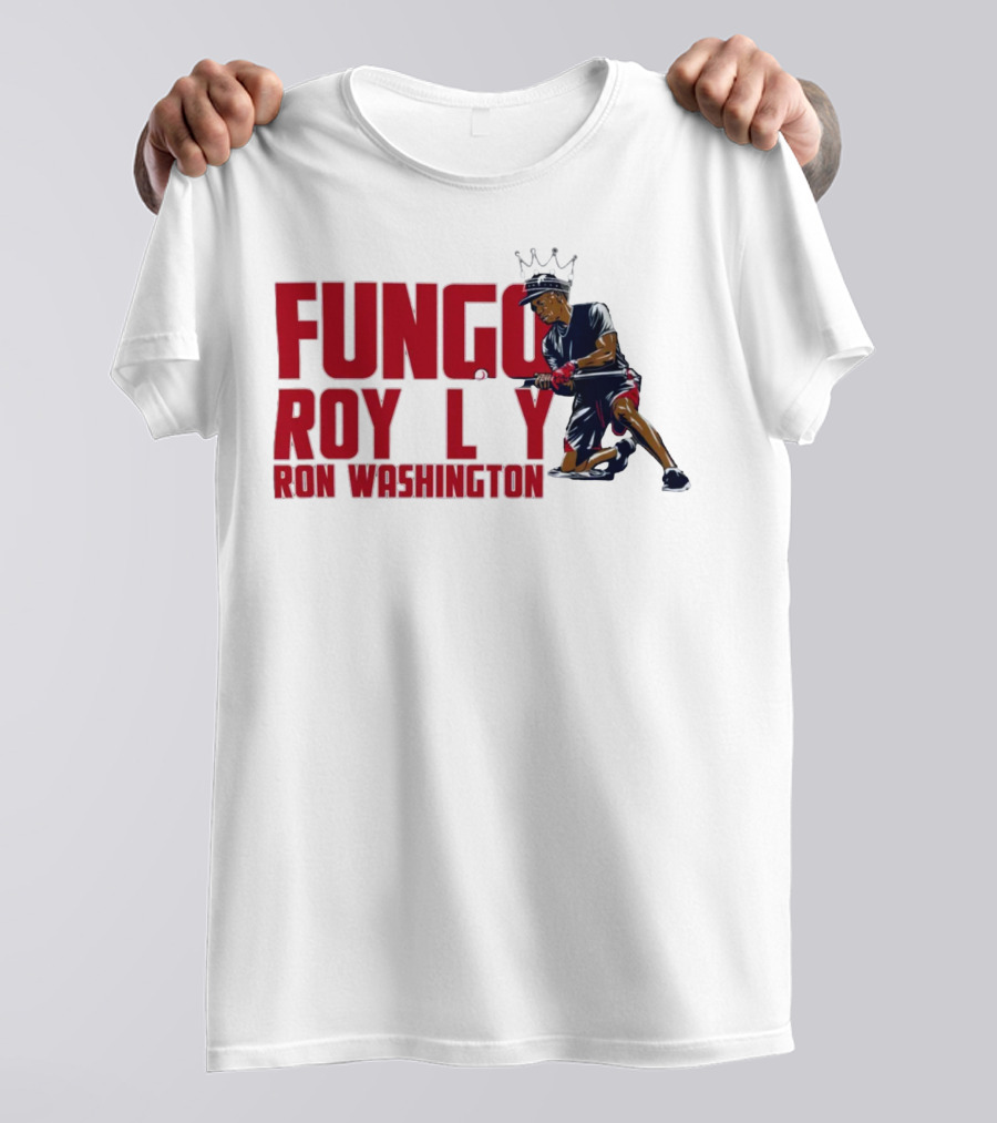 BreakingT Ron Washington Fungo Royalty Baseball King T-Shirt