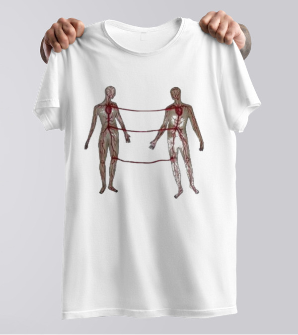 Marcos Alvarado Vascular Diagram Connected Figures T-Shirt