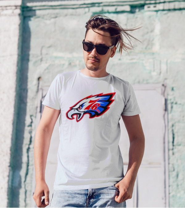 Philadelphia Eagles And 76ers Combined T-Shirt