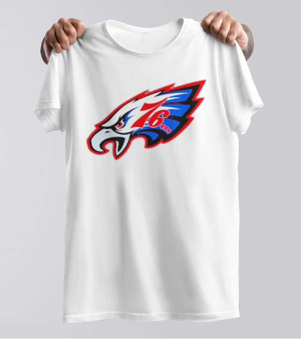Philadelphia Eagles And 76ers Combined T-Shirt