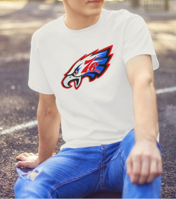 Philadelphia Eagles And 76ers Combined T-Shirt