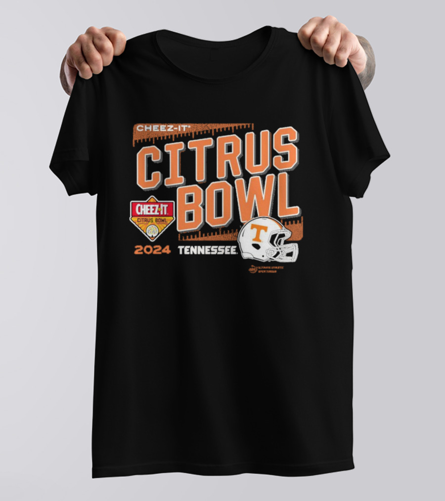 Cheez-It Citrus Bowl 2024 Tennessee Football Helmet T-Shirt