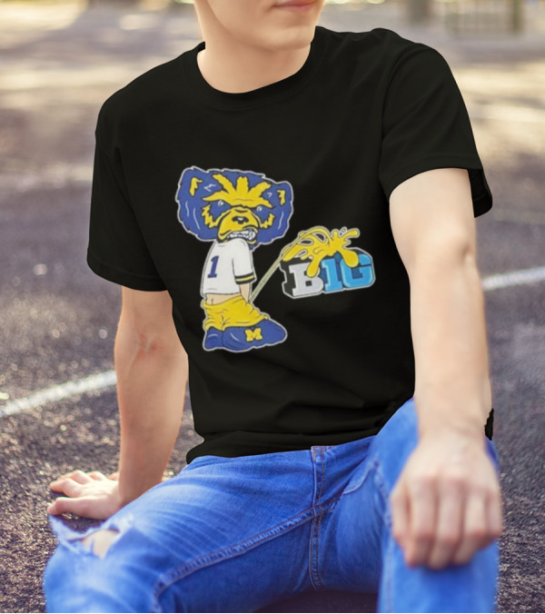 Dave Portnoy Mi Big Michigan Big Ten T-Shirt