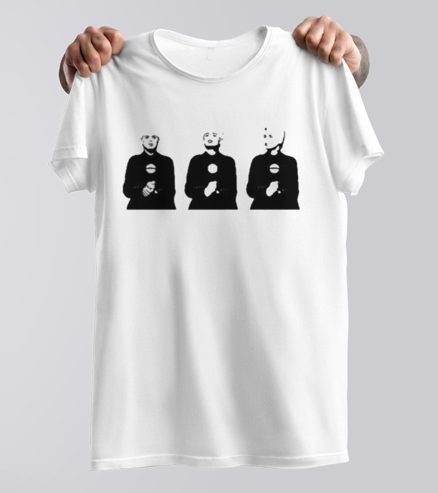 Gary Numan Three Wise Numan Dark Trio T-Shirt