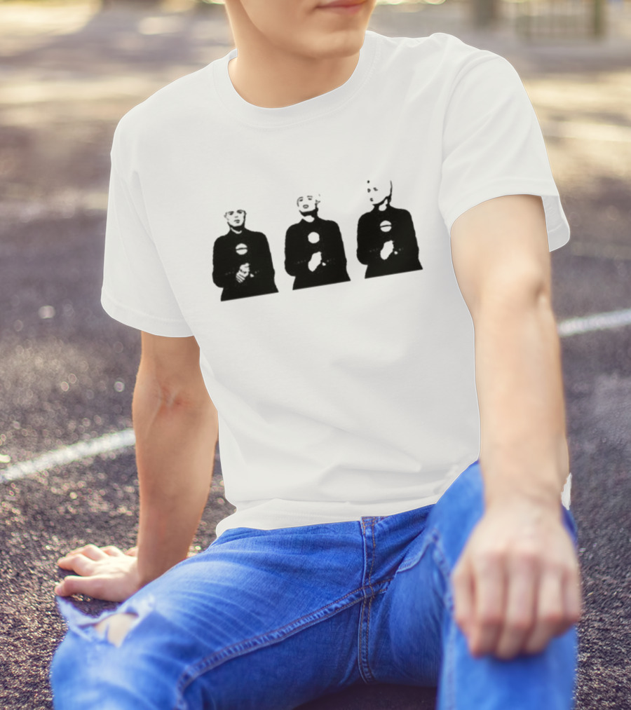 Gary Numan Three Wise Numan Dark Trio T-Shirt