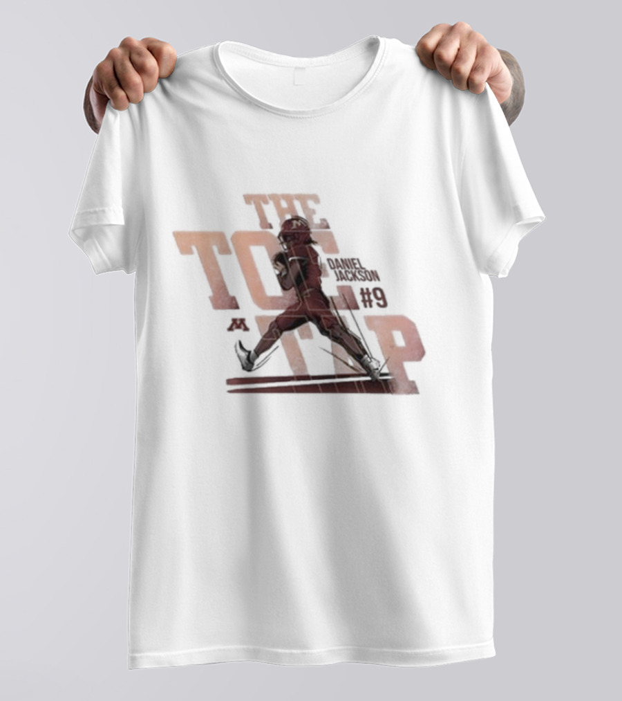 Daniel Jackson #9 The Toe Tap Football Motion Graphics T-Shirt