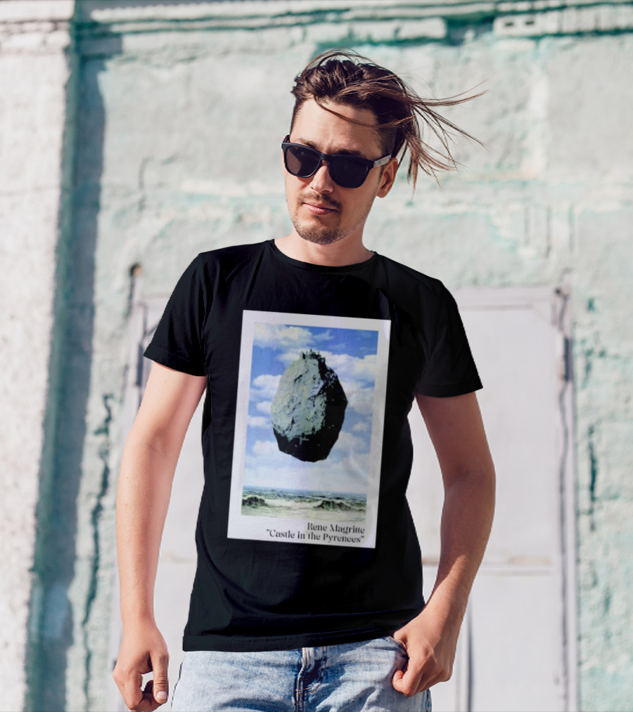 Rene Magritte Castle In The Pyrenees T-Shirt