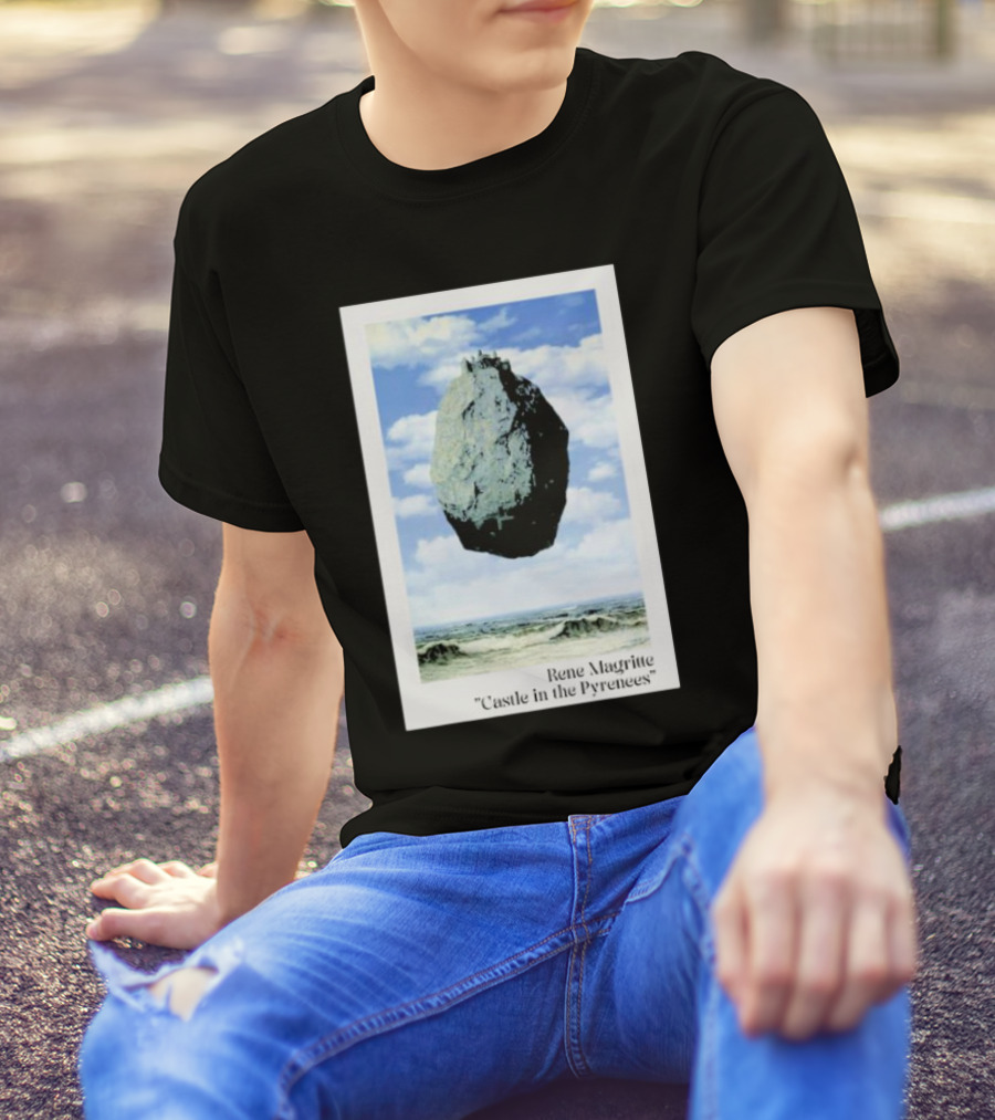 Rene Magritte Castle In The Pyrenees T-Shirt