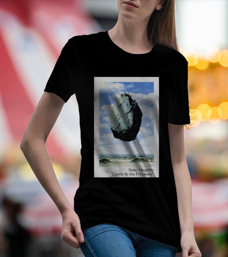 Rene Magritte Castle In The Pyrenees T-Shirt