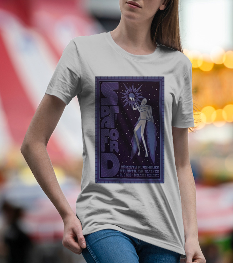 Spafford Variety Playhouse Atlanta GA 12/2/23 AL And ROB Mostly Acoustic T-Shirt