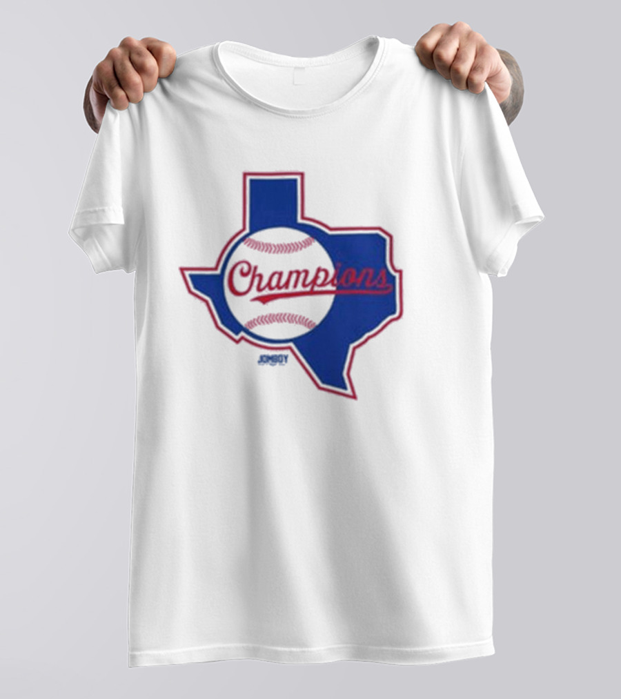 Texas Baseball Champions Jomboy T-Shirt