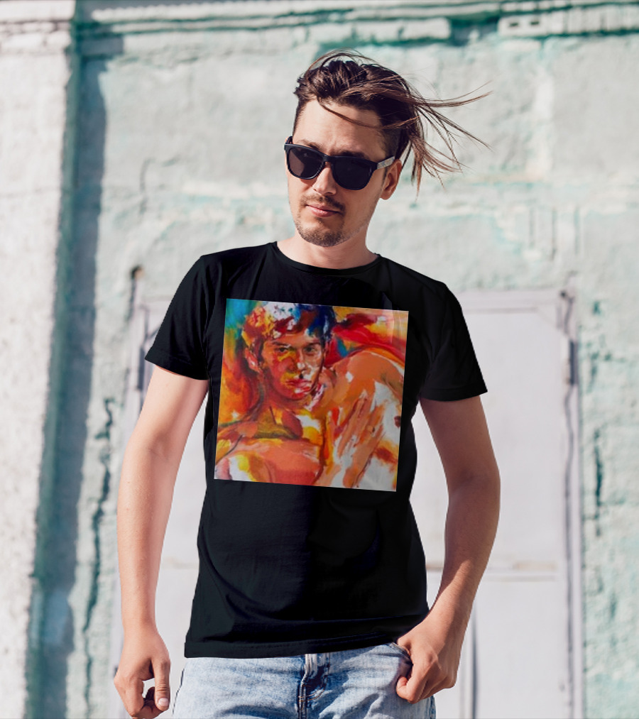 Live For Me Vinyl Abstract Colorful T-Shirt