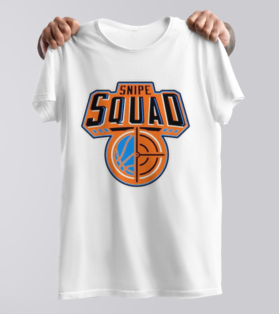 New York Knicks Snipe Squad Basketball Target T-Shirt