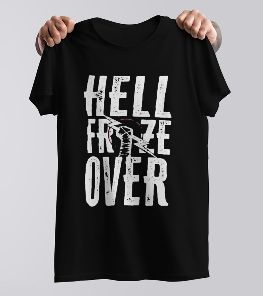 CM Punk Hell Froze Over Fist T-Shirt