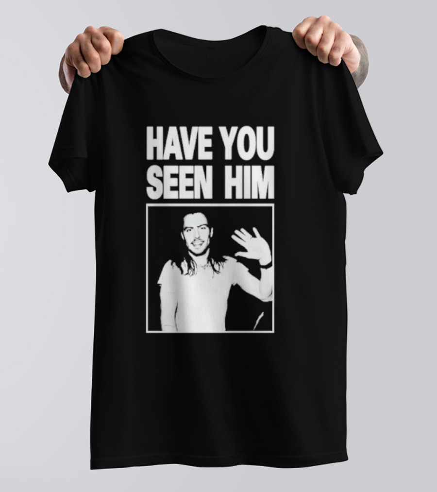 Have You Seen Him Andrew W.K. Wave T-Shirt