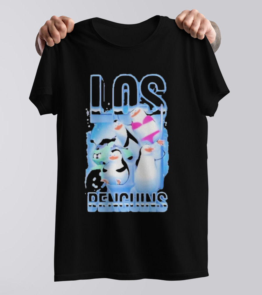Los Penguins Animated Dancing Ice Party T-Shirt