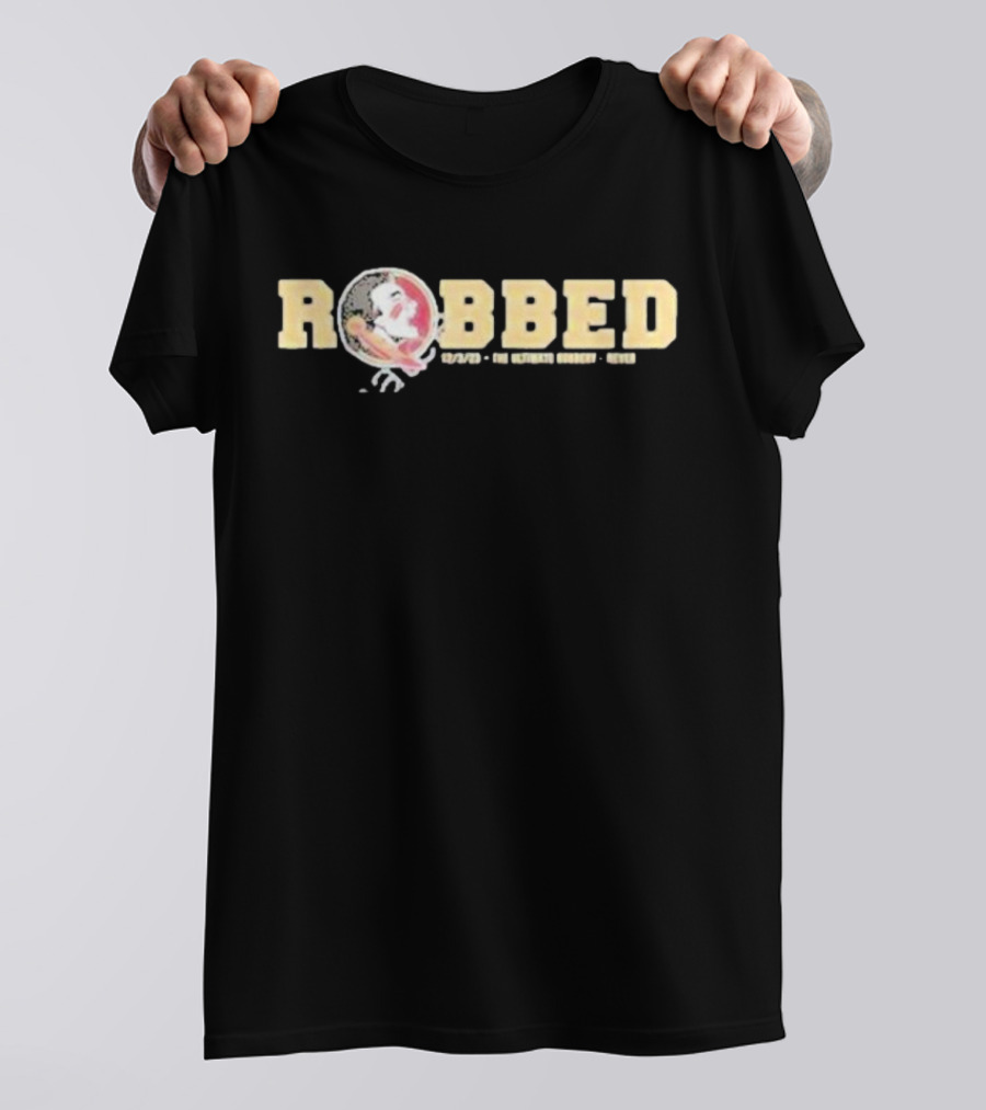 Florida State Seminoles Robbed 12/3/23 Unjust Snubbed Rated T-Shirt