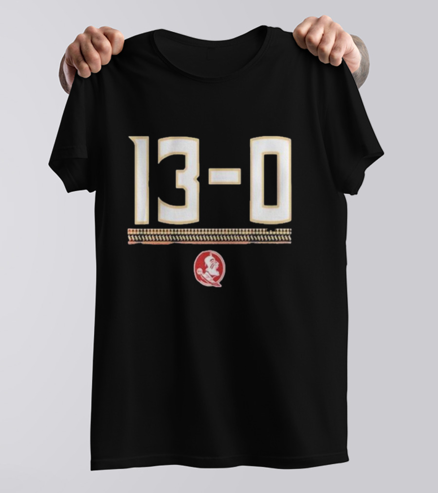 FSU Seminoles Undefeated Football Season 13-0 T-Shirt