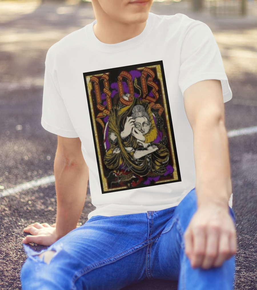 YOB Eugene John Henry’s Dec 09 Psychedelic Fantasy Sculpture T-Shirt