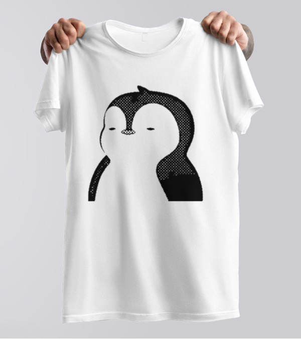 Luca Netz Penguin Chic Noir T-Shirt